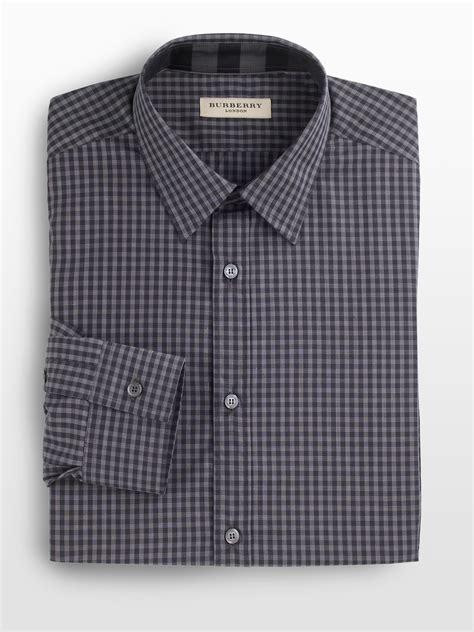 burberry treyforth check dress shirt|Burberry Treyforth Check Dress Shirt .